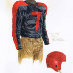 1937 Cleveland Rams Uniform