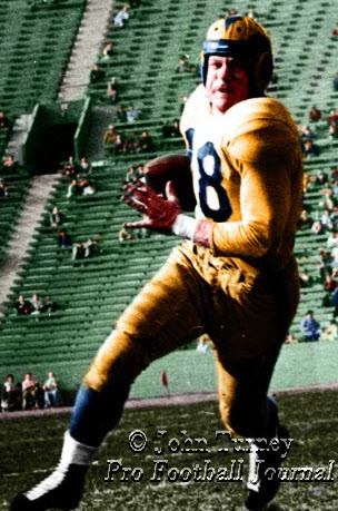 1948 Rams Helmet Horn Debut with Fred Gehrke