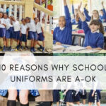 Diverse students in school uniforms, symbolizing unity and equality