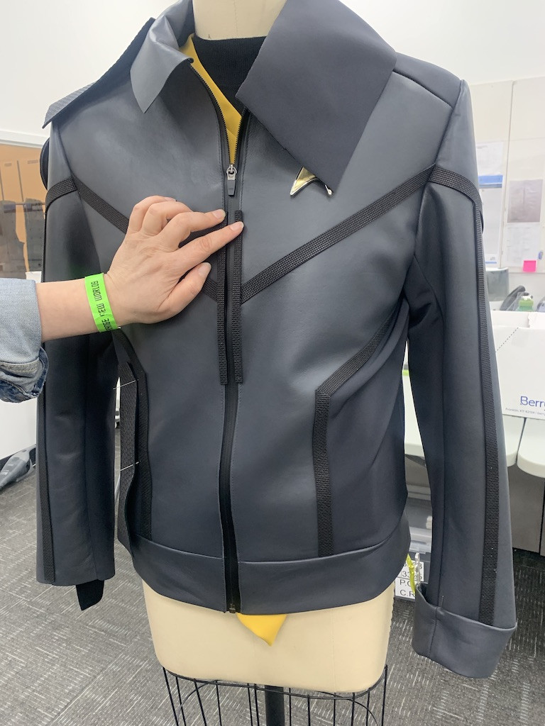 Starfleet Uniform Detail Star Trek Strange New Worlds