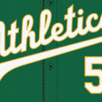 Oakland Athletics jersey logo for 2025 season