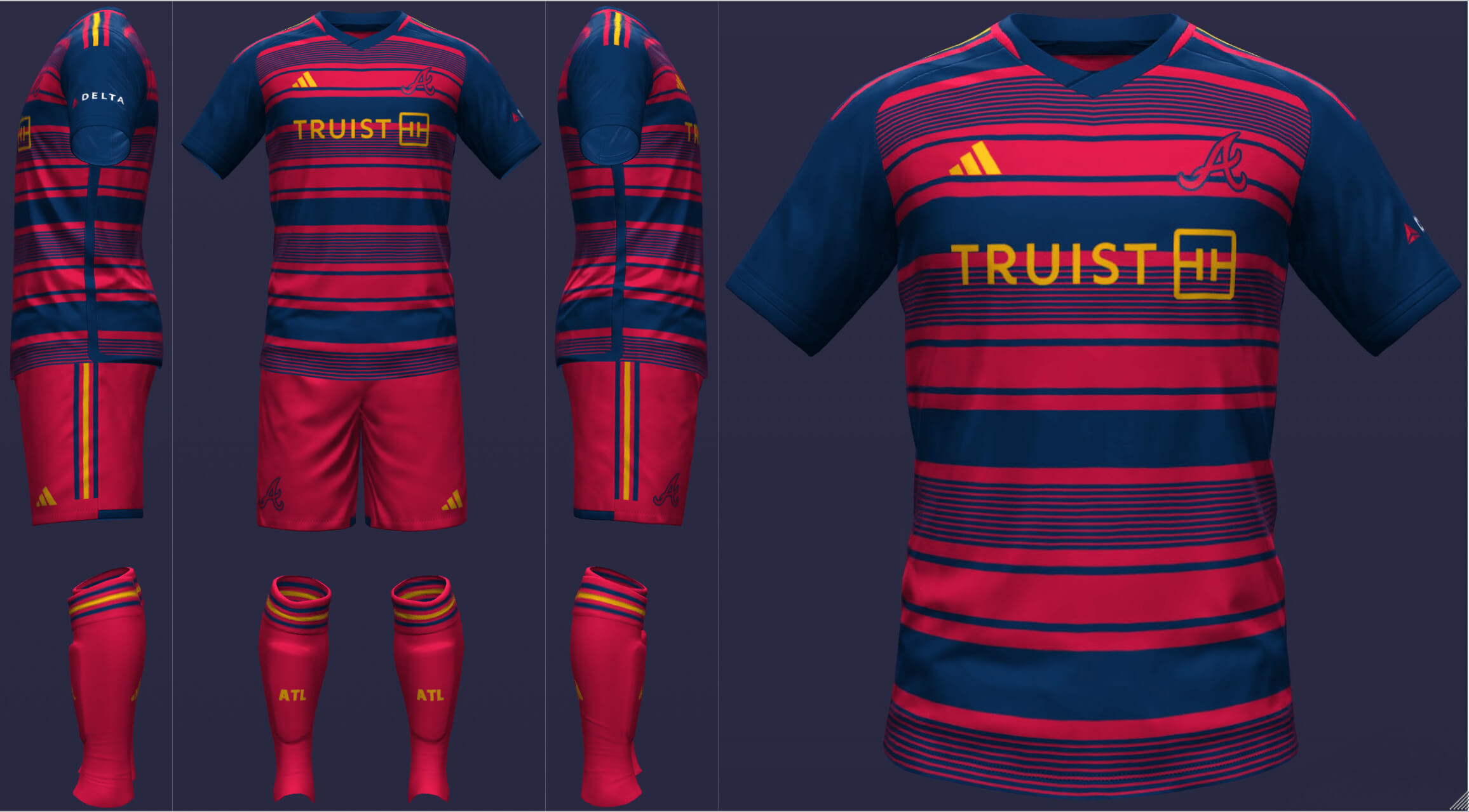 MLB Teams Reimagined as Soccer Clubs: Striking Soccer Uniforms for Teams (NL Edition)