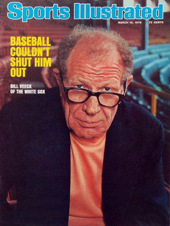 Bill Veeck in 1976 portrait