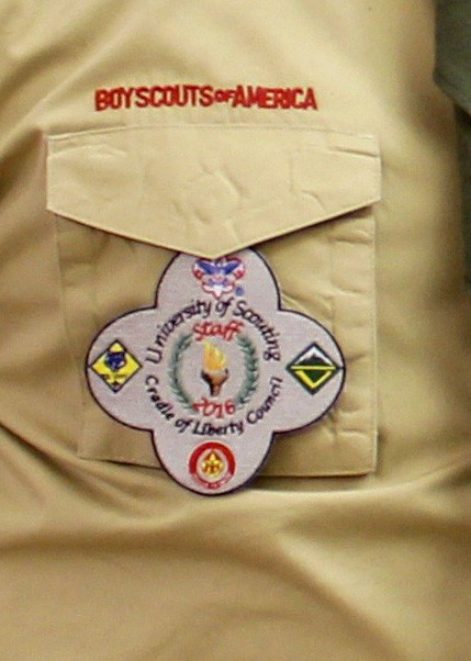 Scout Uniform Right Pocket with Activity Patch