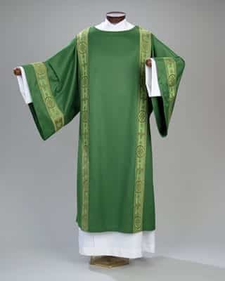 Deacon wearing dalmatic