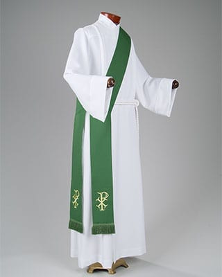 Deacon wearing stole