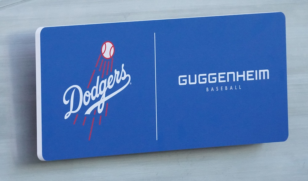 Dave Roberts Dodgers Guggenheim Patch