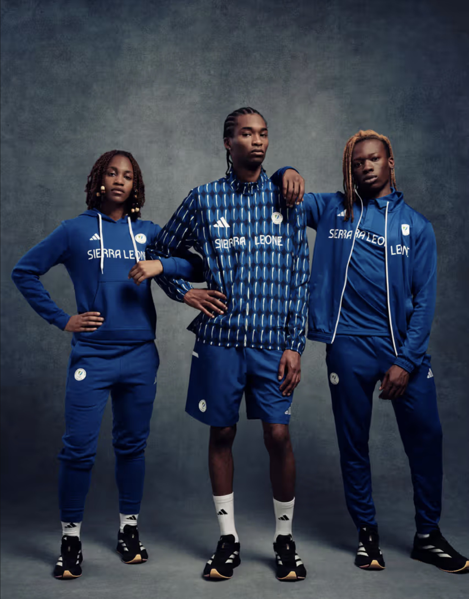 Team Sierra Leone Labrum Olympic Uniforms 2024