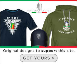 Foreign Legion Info store - Banner