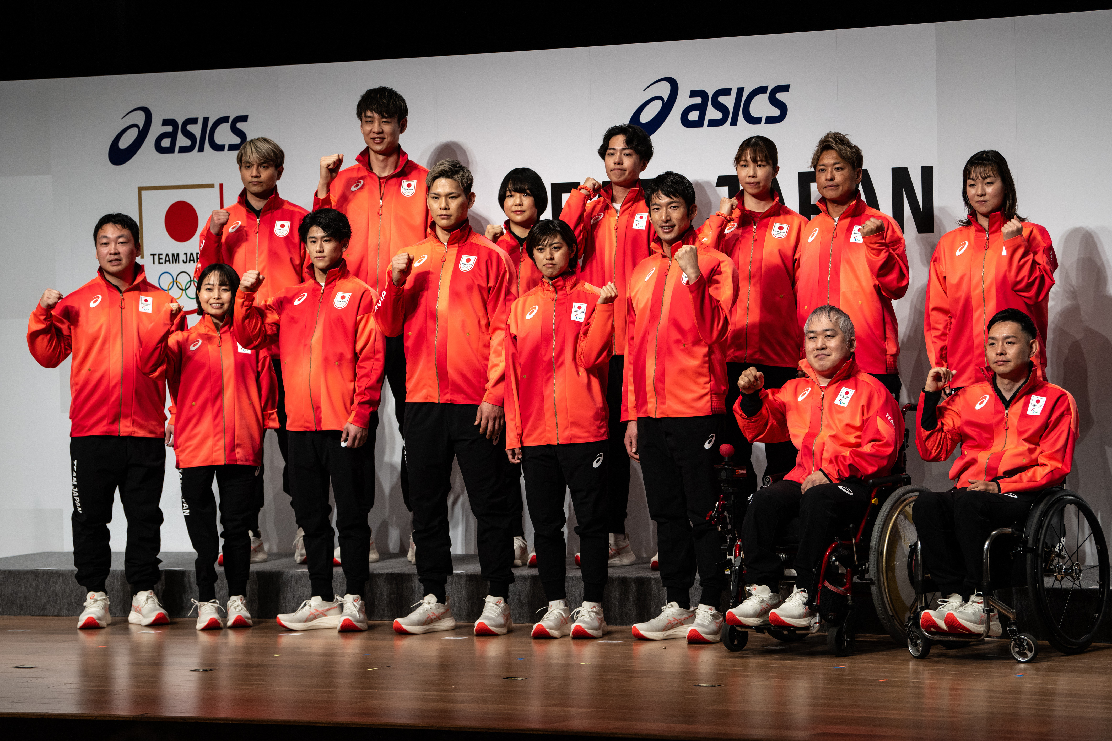 Team Japan Asics Olympic Uniforms 2024