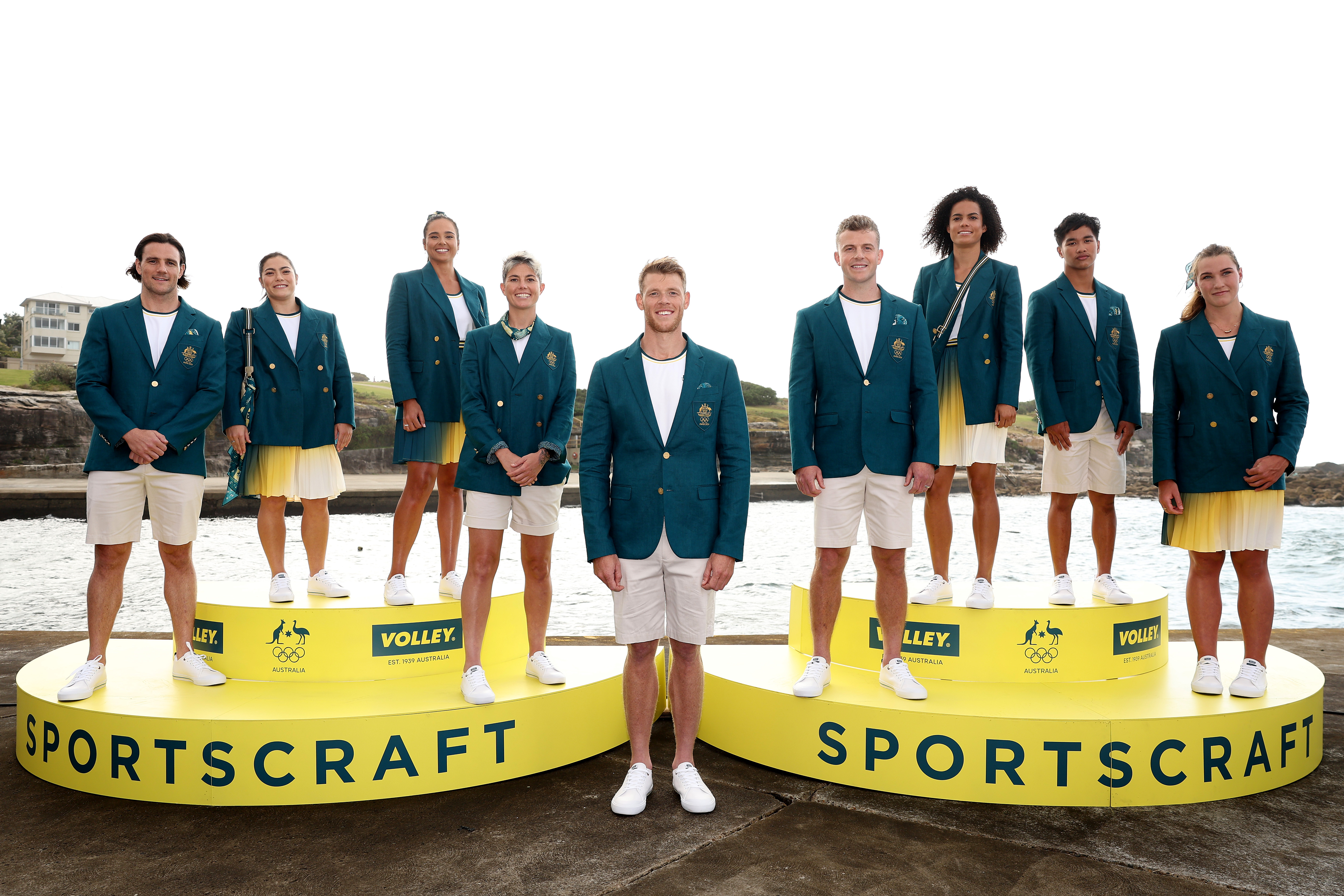 Team Australia Sportscraft Olympic Uniforms 2024