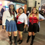 Fans Mena, Ani and Araceli went full Elite Way School.