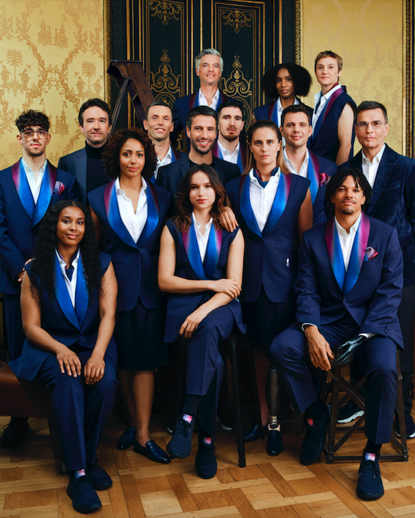 Team France Berluti Olympic Uniforms 2024