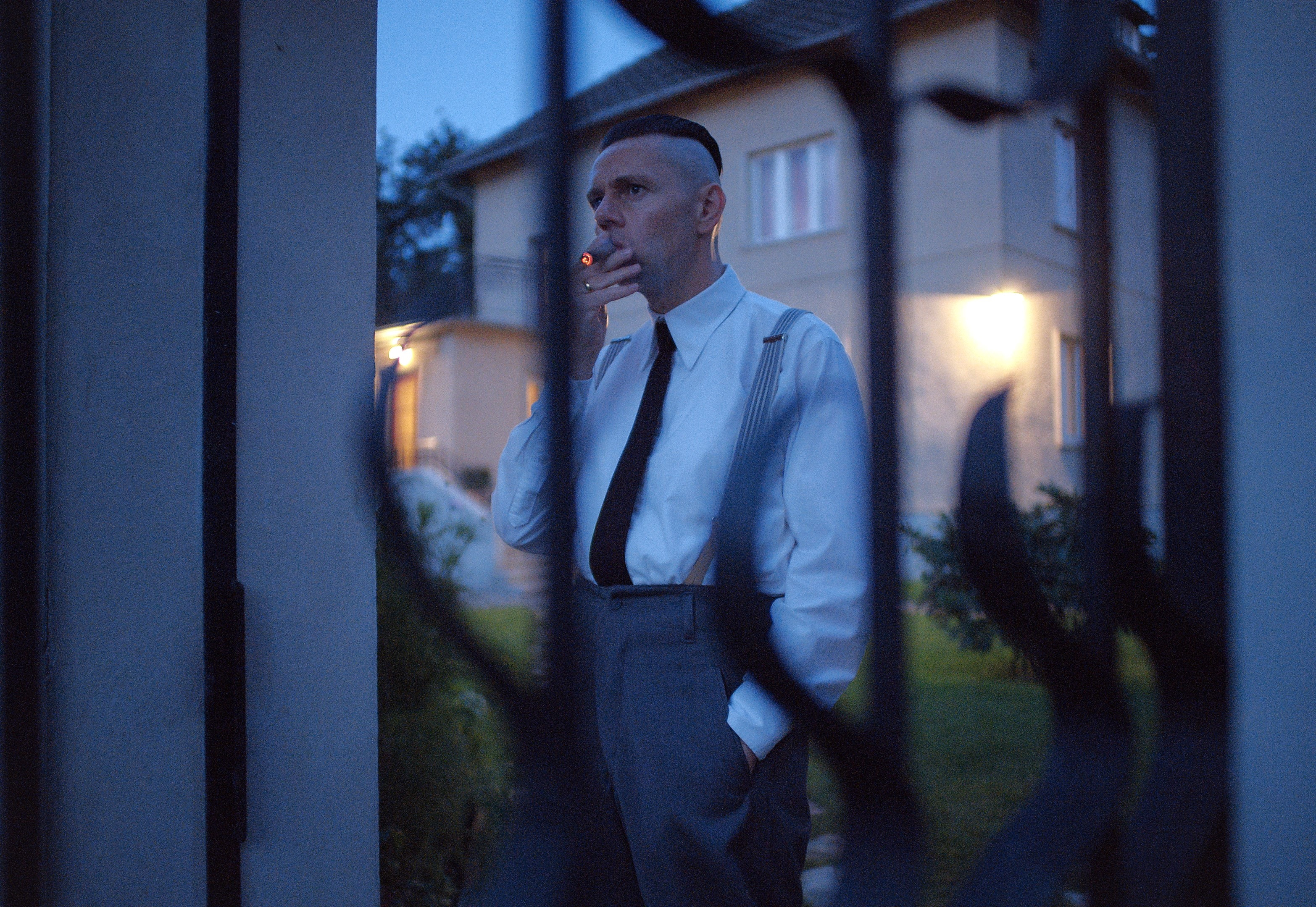 Christian Friedel plays Rudolf Franz Ferdinand Höss, a real-life German SS officer and commandant of the Auschwitz concentration camp.