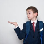 Students in comfortable school uniforms