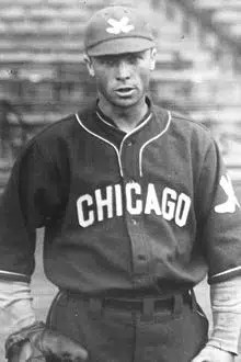 Close-up of the Chicago White Sox Mixtape Concept Uniform logo inspired by the 1926 design, featuring a double sock emblem on a sleek black cap