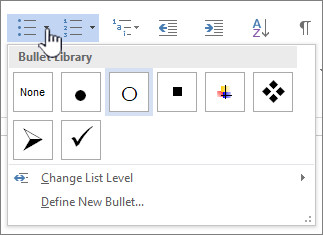 Chosing a new bullet style