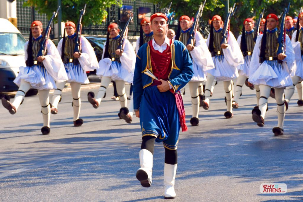 Evzones Uniform Islands Greek Soldier