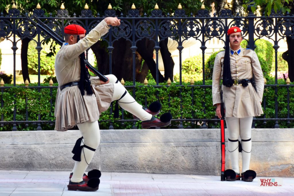 Evzones Uniform Summer Greek Soldier