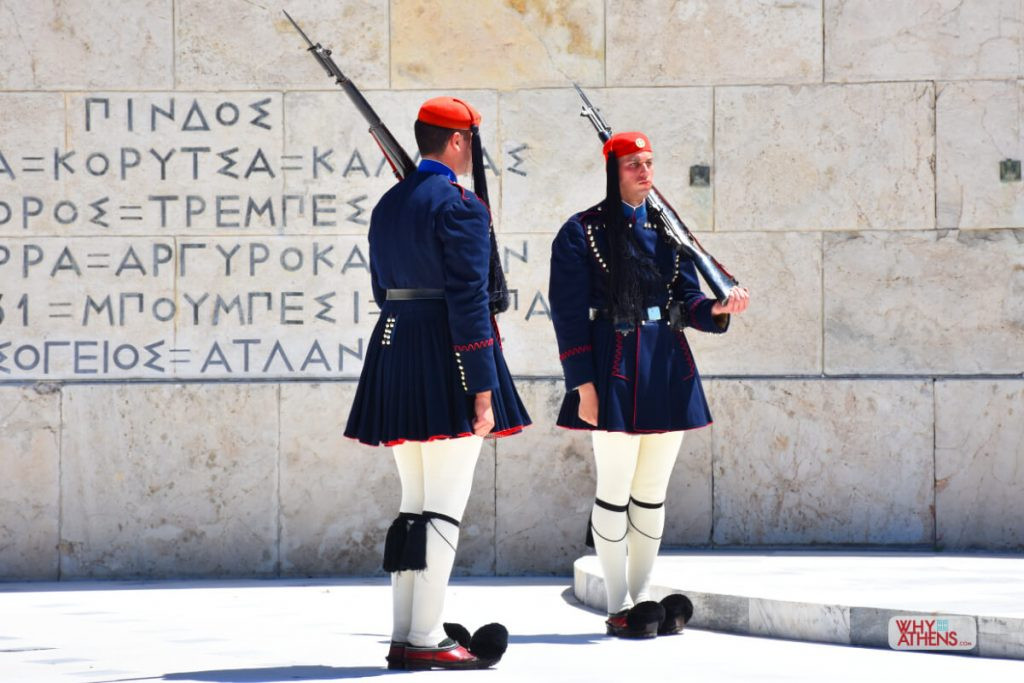 Evzones Uniform Winter Greek Soldier