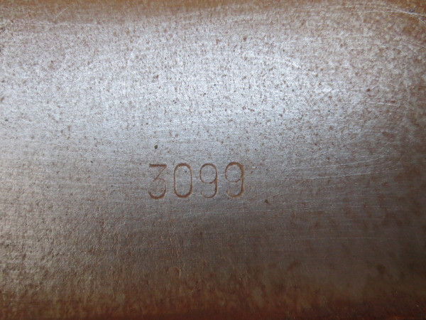 The heating lot number on a ET64 marked M35