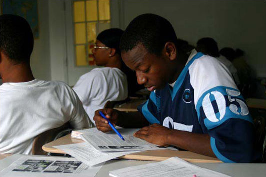 Students in School Uniforms