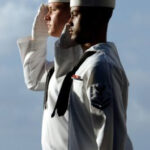 Sailors Saluting