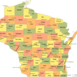 state map of Wisconsin